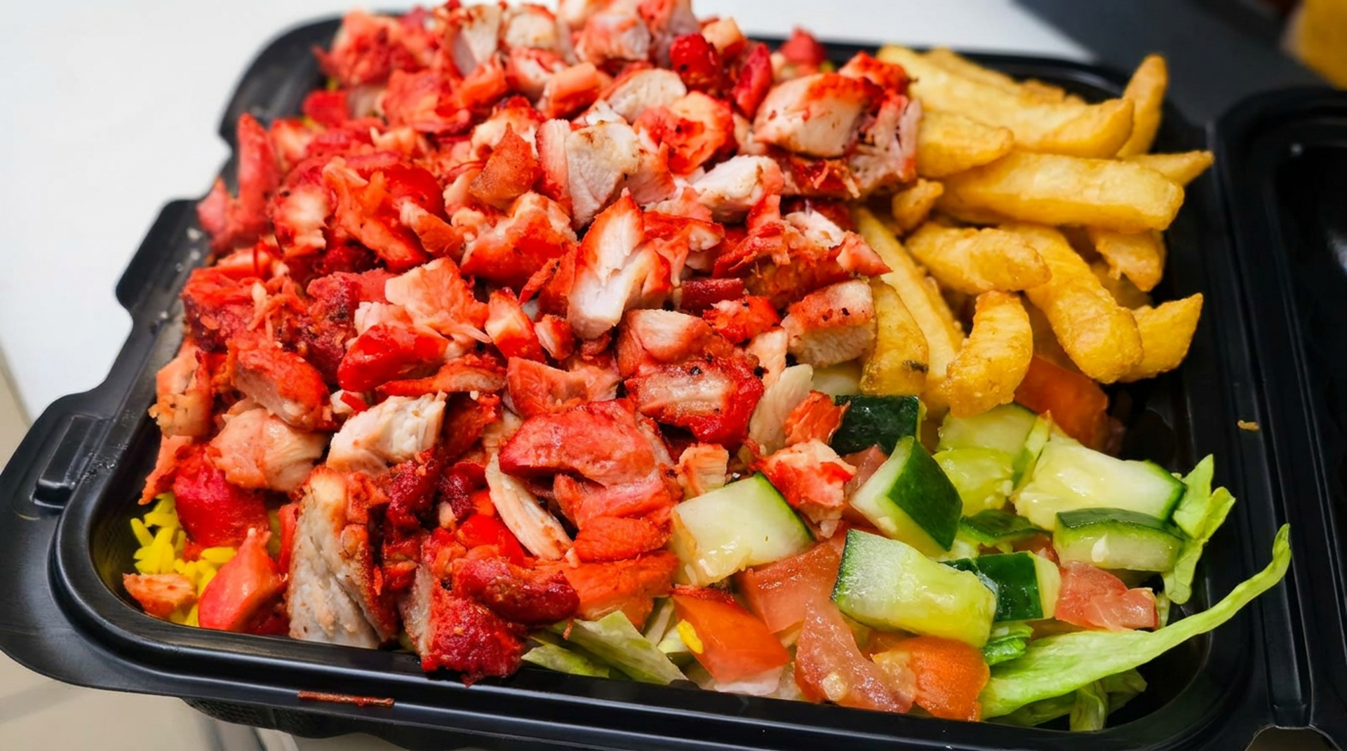Halal food, fresh to order