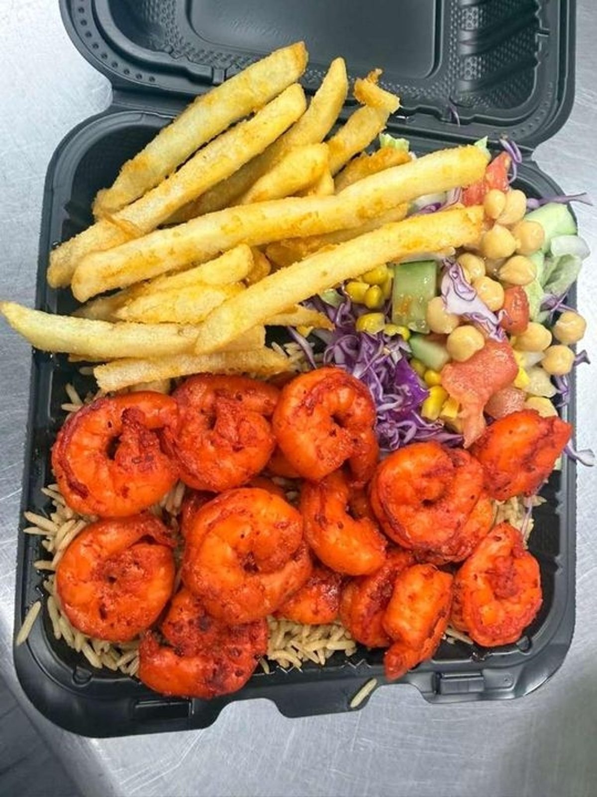 Grilled Shrimp Platter