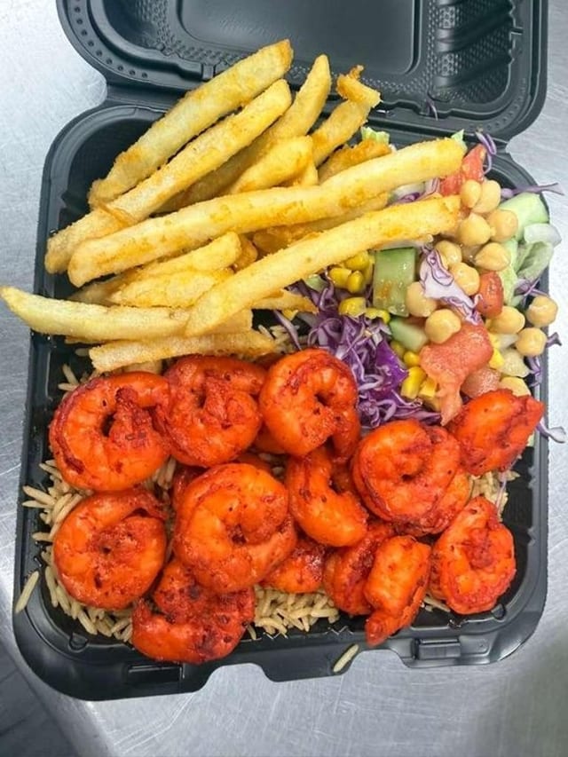 Grilled Shrimp Platter