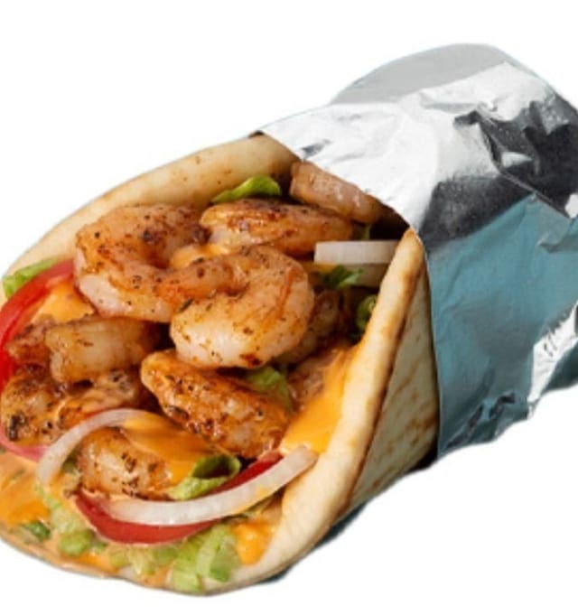 Grilled Shrimp Gyro.