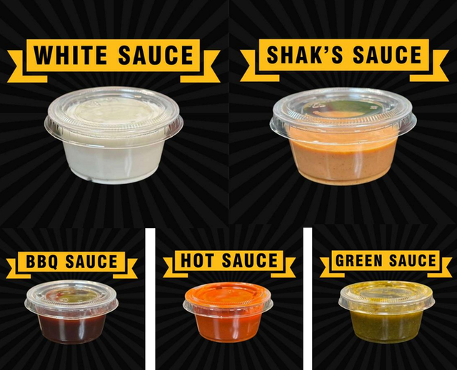 Any 2 Sauces.