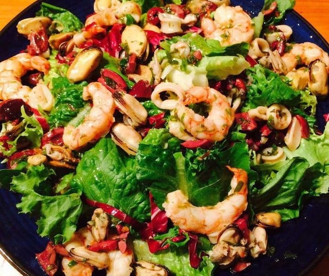 Grilled Shrimp Salad