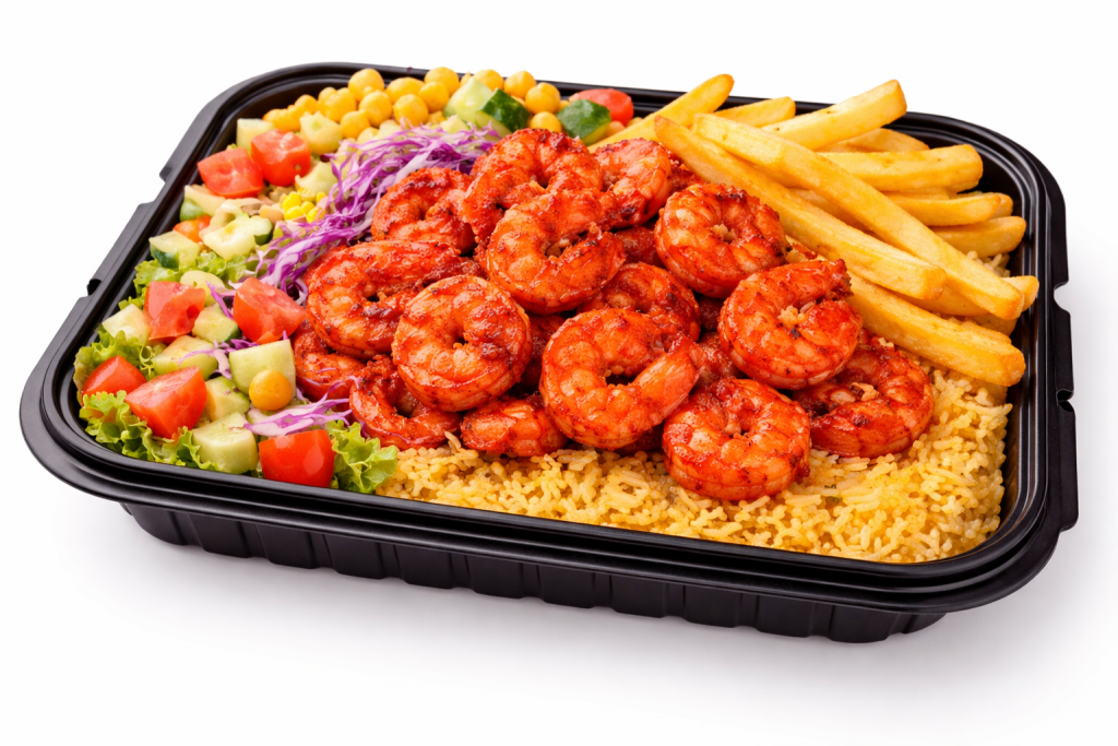 Grill Shrimp Platter