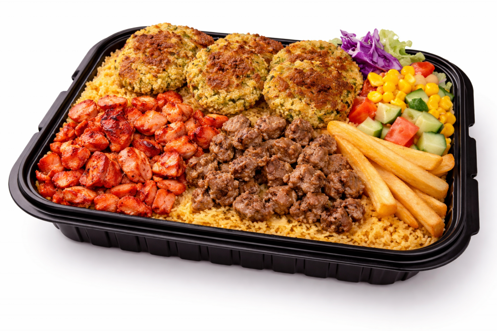 Jumbo Platter (Chicken, Lamb, Falafel)