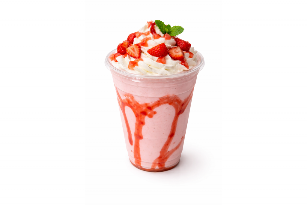Strawberry milkshake