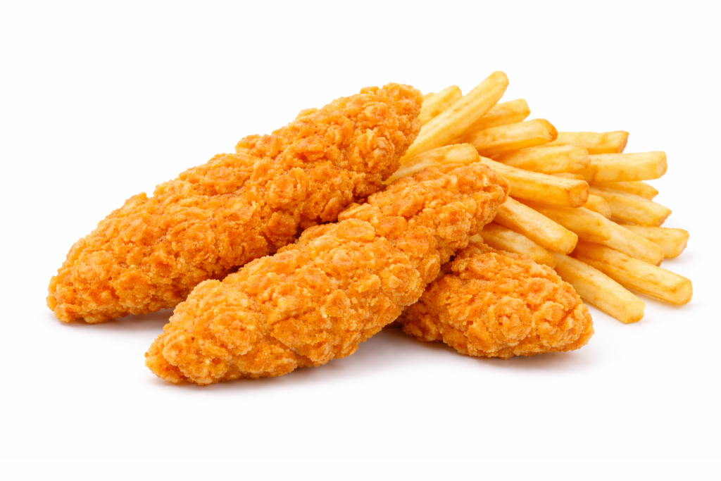 Tender Only (3 pcs) w:Fries