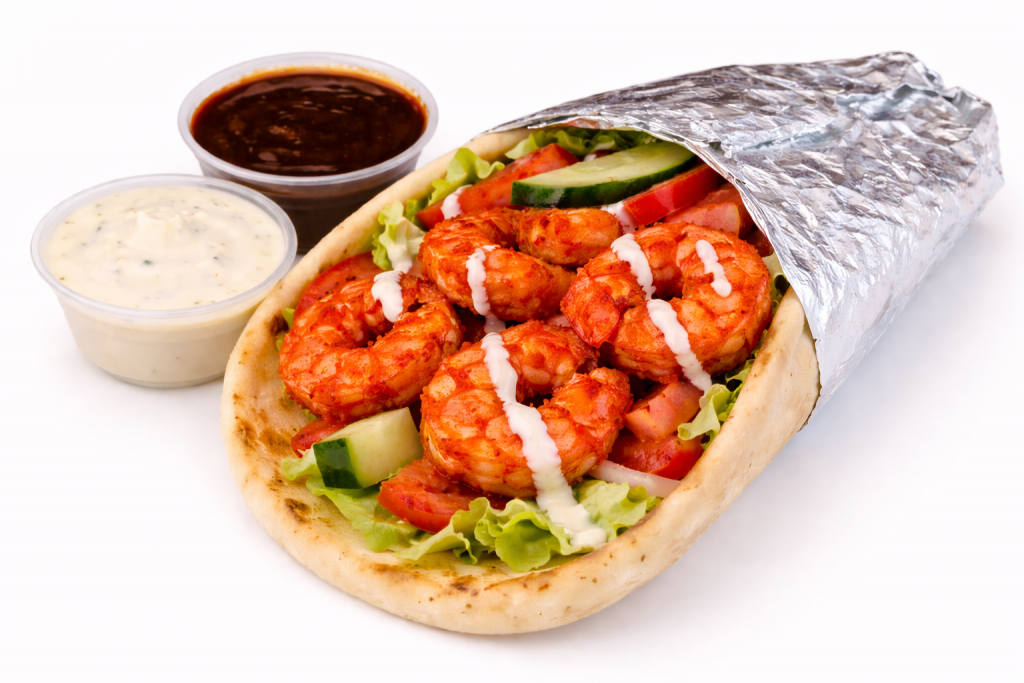 shrimp gyro